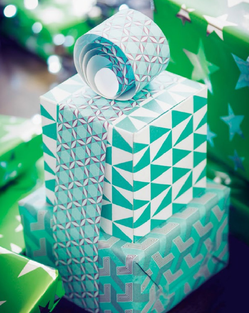 gift wrap ideas from Living Etc. via happymundane.com