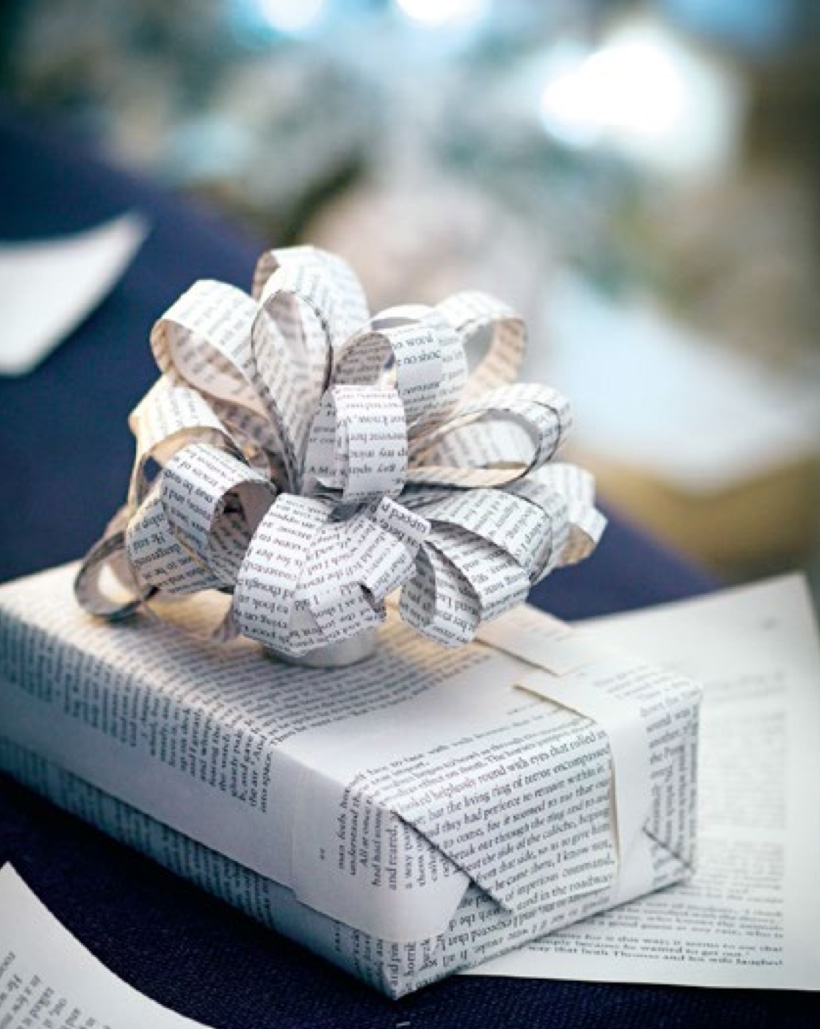 gift wrap ideas from Living Etc. via happymundane.com