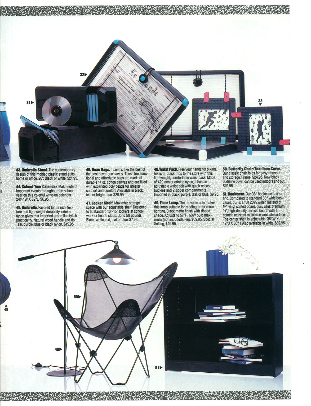 crate&barrel flyer circa 1989 via happymundane.com