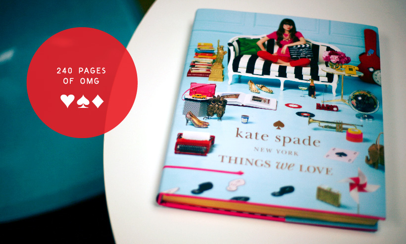 Kate Spade Things We Love Book via happymundane.com