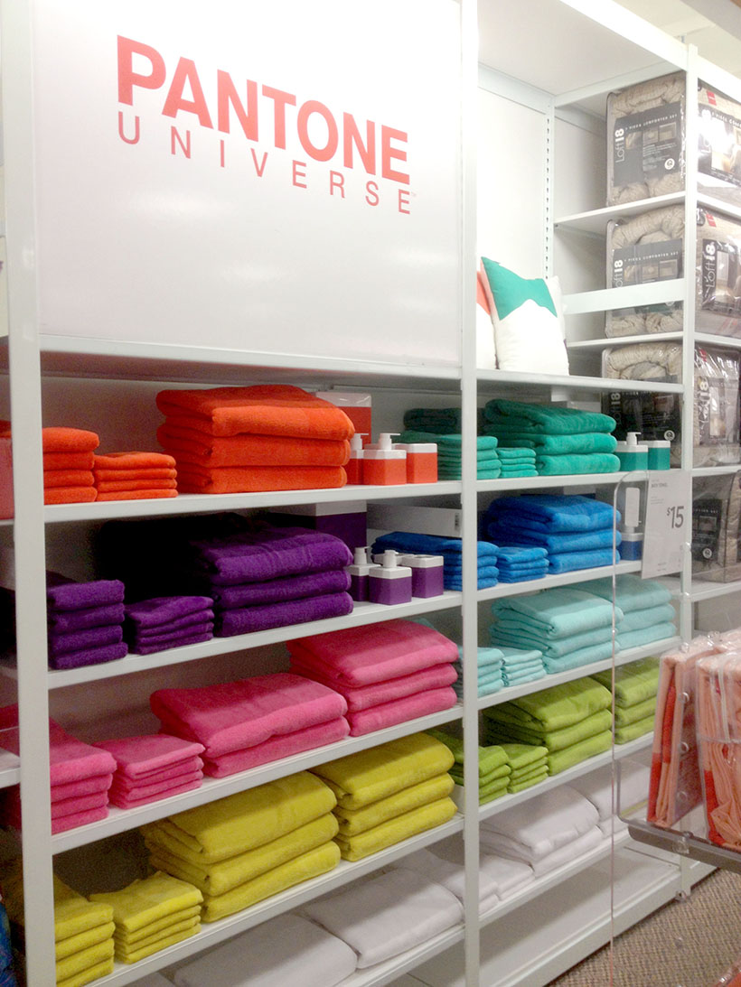 Pantone Universe at JCPenney via happymundane.com