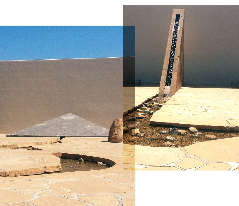 "California Scenario" sculpture park by Isamu Noguchi via happymundane.com