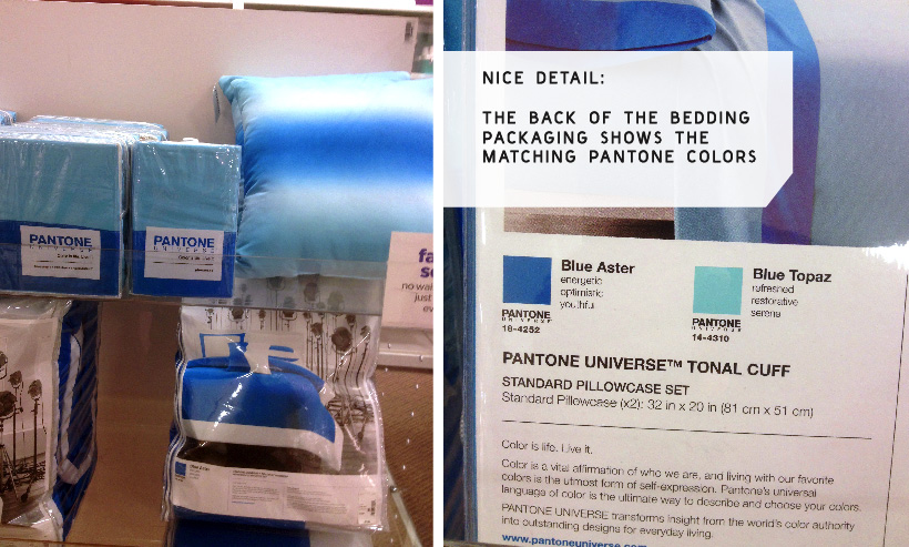 Pantone Universe at JCPenney via happymundane.com