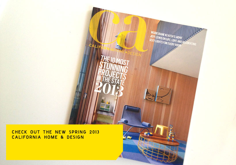modern farmouse in spring 2013 CA home & Design magazine via happymundane.com