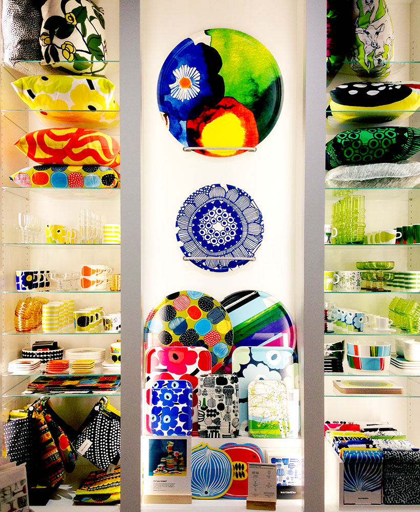 marimekko flagship store NYC via happymundane.com