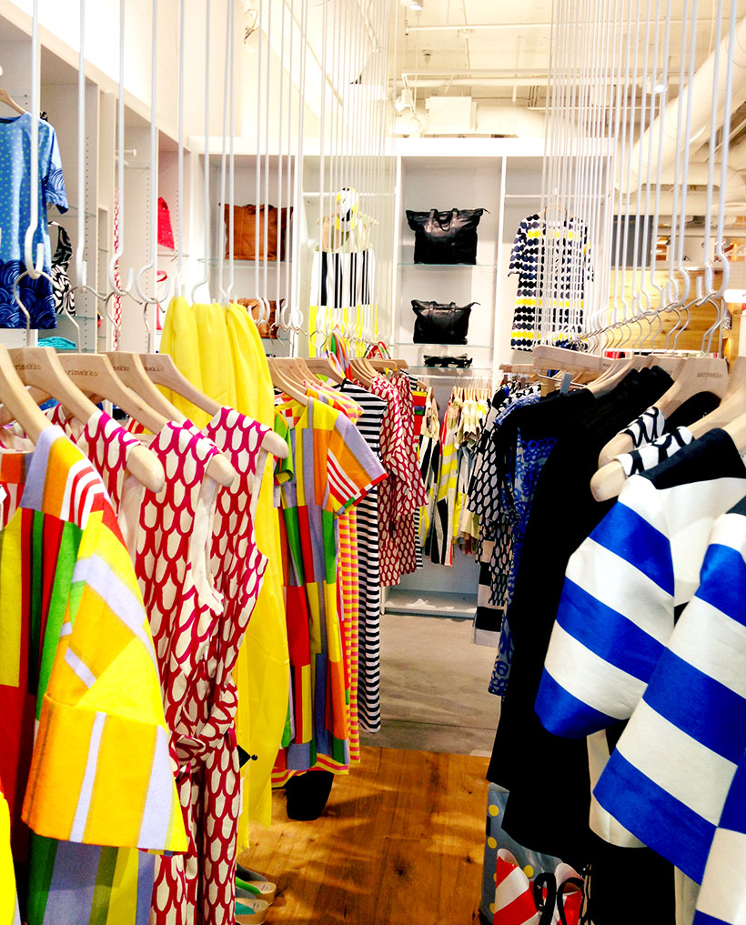 marimekko flagship store NYC via happymundane.com