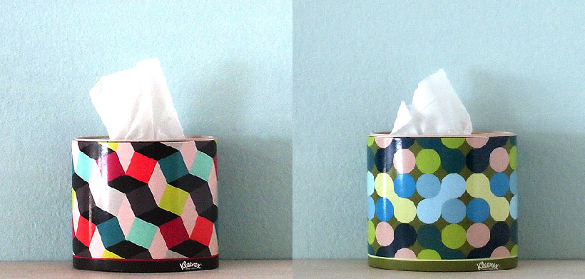 Tissue box graphic roundup SP13 via happymundane.com