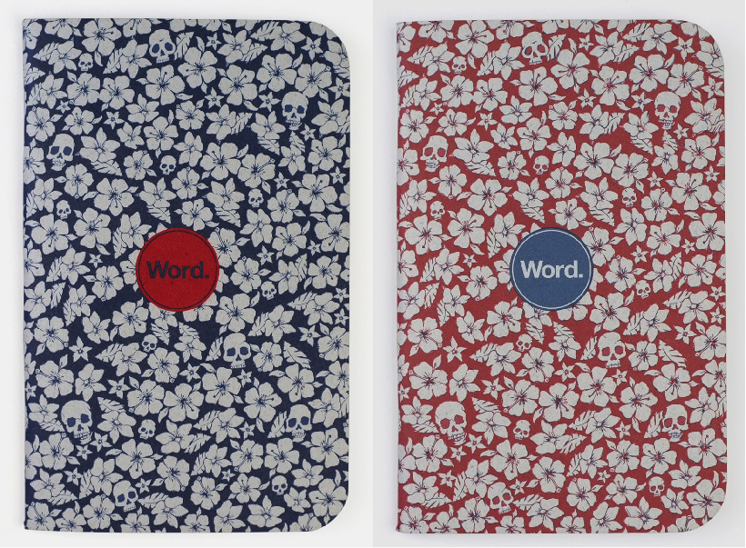 Word. notebooks via happymundane.com