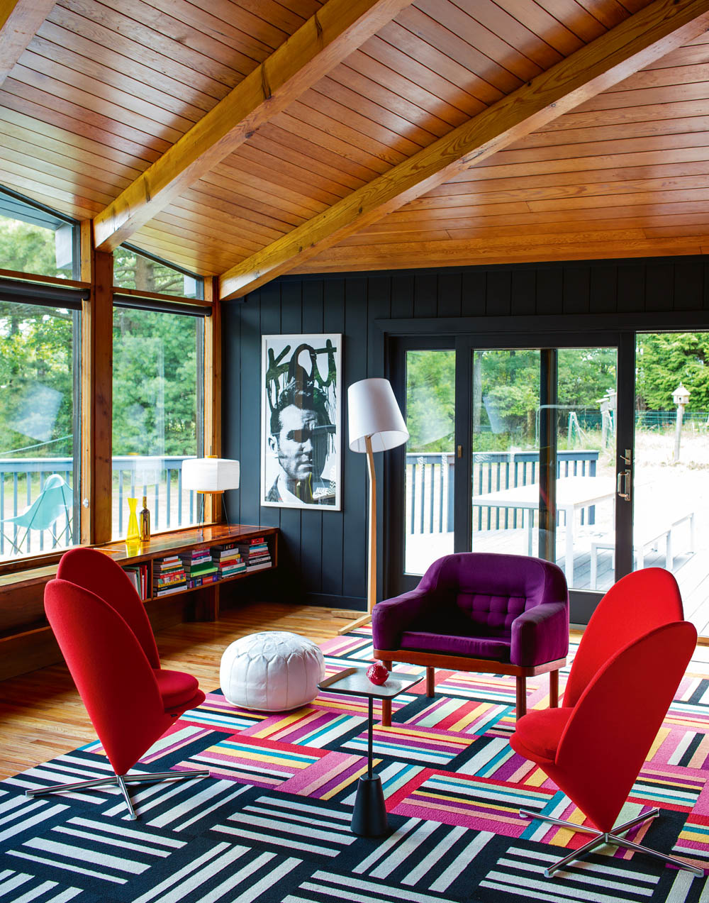 Fab.com founder Bradford Shellhammer's weekend home in InsideOut Mag via happymundane.com