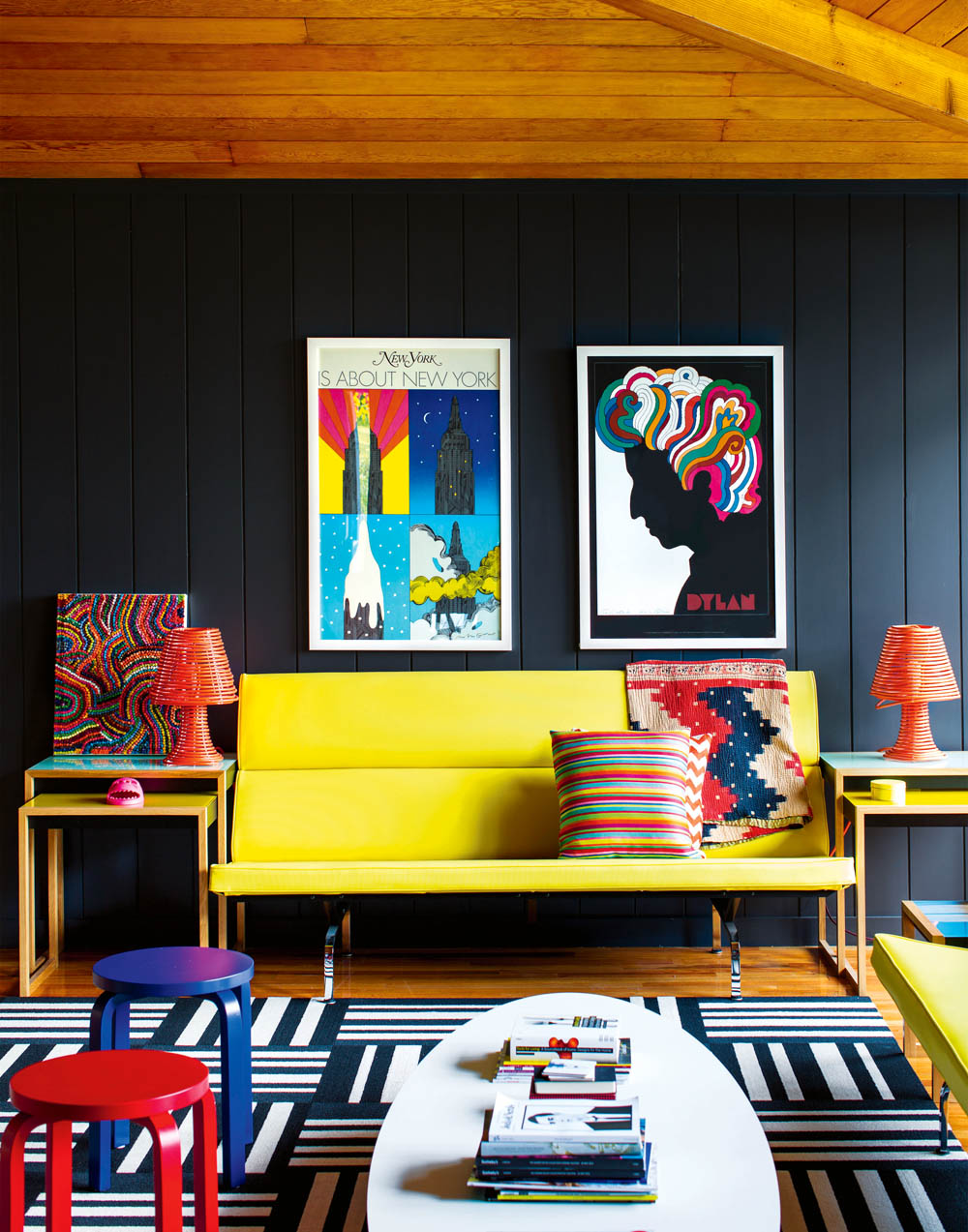 Fab.com founder Bradford Shellhammer's weekend home in InsideOut Mag via happymundane.com