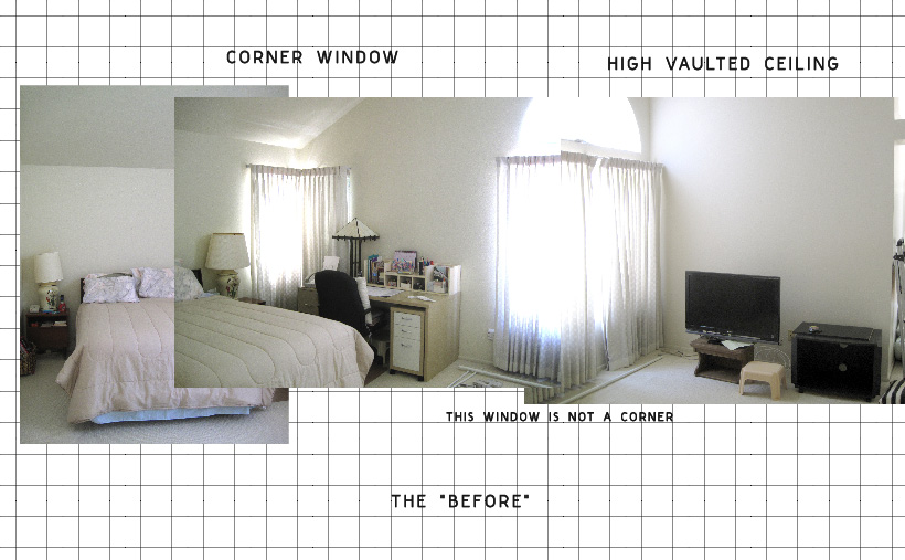 a simple bedroom makeover via happymundane.com