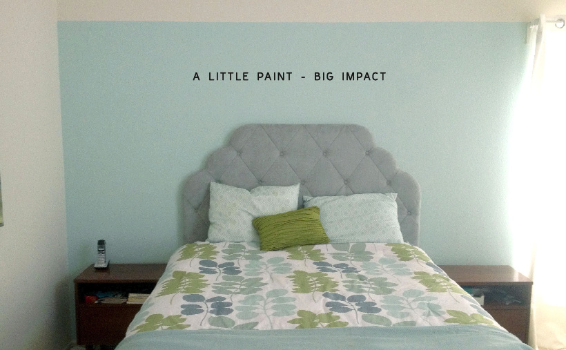 a simple bedroom makeover via happymundane.com