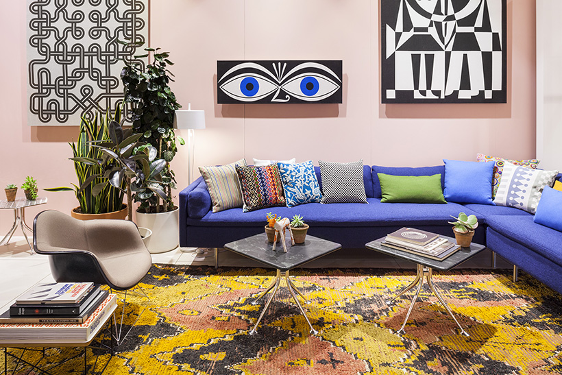 Alexander Girard x Herman Miller pop up exhibit via happymundane.com