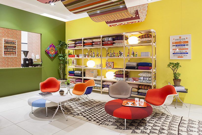 Alexander Girard x Herman Miller pop up exhibit via happymundane.com