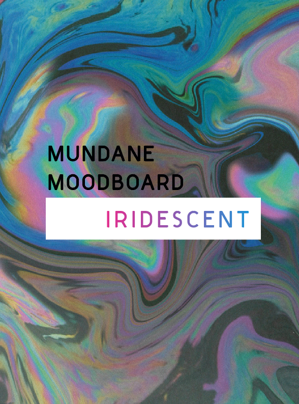 Iridescent trend via happymundane.com