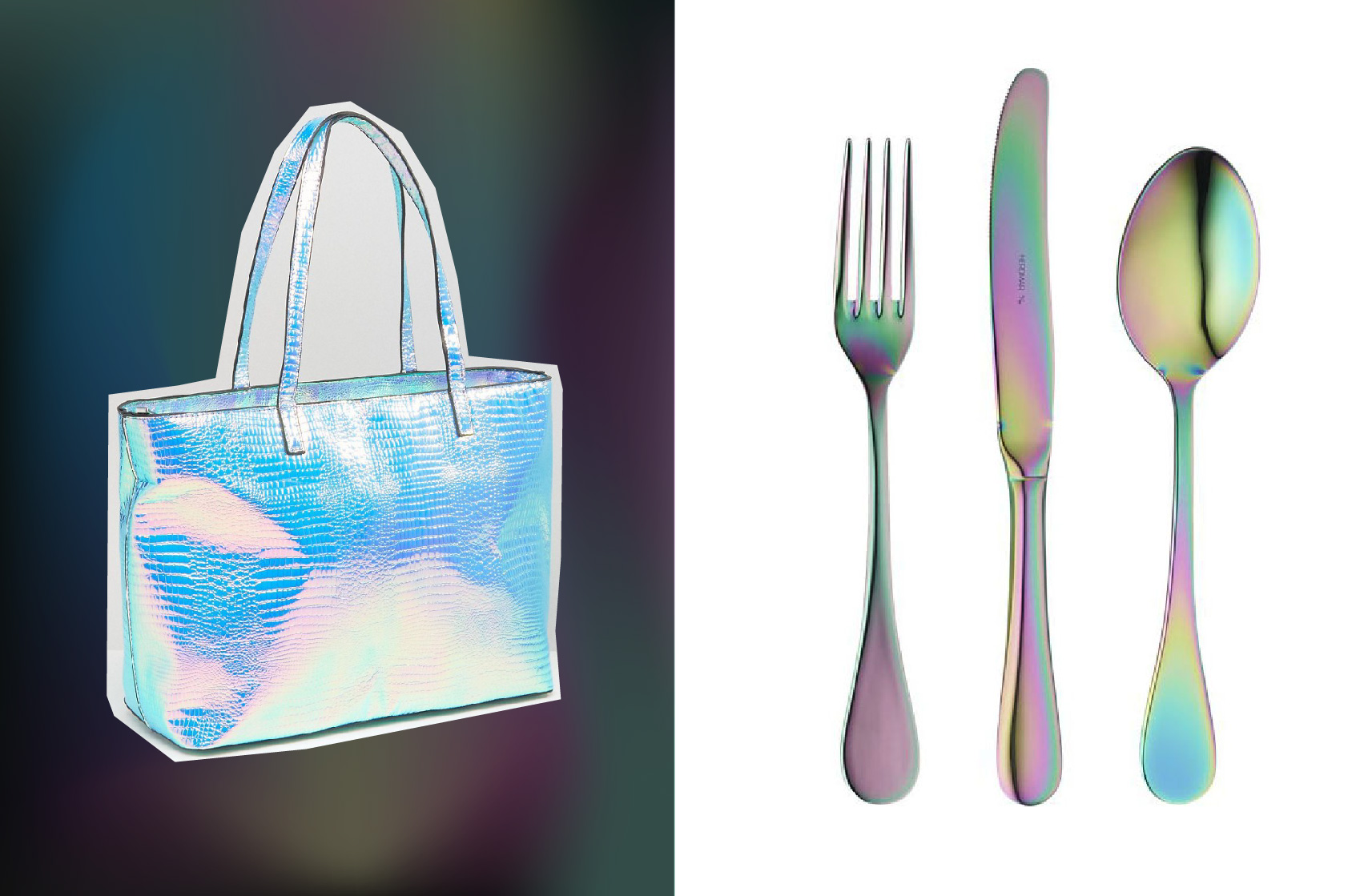 Iridescent trend via happymundane.com